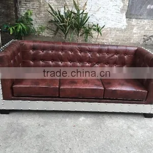 Aluminium Sheet 3 Seater Sofa thumbnail-1