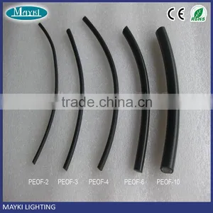 11mm Solid Core End Glow Fiber Cable With Black PVC Cover for Outdoor Decoration thumbnail-3