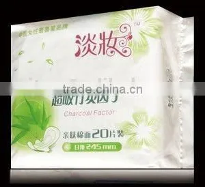 2016 New Material Eco-friendly Extra Care Sanitary Napkin Biodegradable Completely thumbnail-2