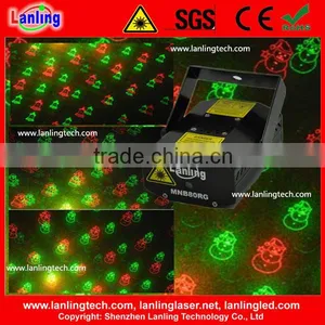 Christmas Mini Stage Laser Lighting 8 Gobos With Gift Box thumbnail-1