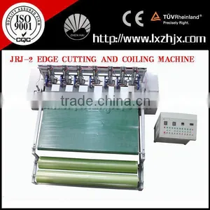 Nonwoven Waddings Edge Cutting and Rolling Machine , Trimming and Coiling Machine thumbnail-2
