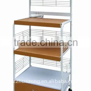 Multi-functional Microwave Oven Kitchen Rack thumbnail-1