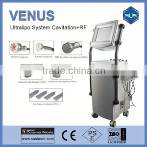 2015 Suslaser Multifunctional Beauty Machine Ultrasound Therapy Machines S80C ISO/CE Ultrasonic Fat Burning Machine thumbnail-1