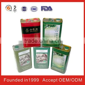 Konwah Aluminum Cooking Oil Tin Can Packing For Hot Sale thumbnail-1