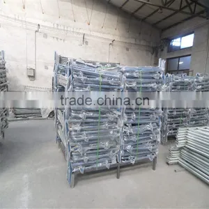 Bule Powder Coating Crowd Control Barrier With LOGO Traffic Barrier Reflective Tape thumbnail-5