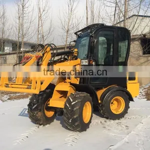 CE Top Quality 800kg Capacity ZL08 Mini Wheel Loader thumbnail-1