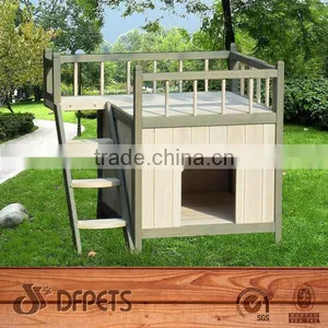 Cheap Balcony Furniture Dog House Wood DFD3008S thumbnail-2