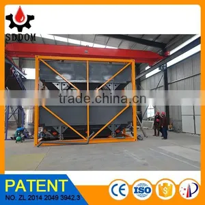 100 TONS CEMENT SILO FOR MB1200 MOBILE CONCRETE BATCHING PLANT thumbnail-4