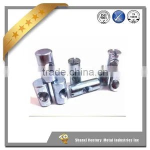 Barrel Bolts Cross Dowel Slotted Furniture Nut for Beds thumbnail-2