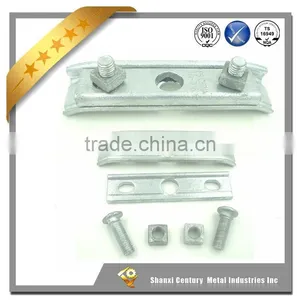 Pole Line Hardware Straight 5/8 Carriage Clamping Bolted 6461guy Clamp thumbnail-5