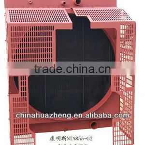 NTA855-G2 Chongqing Cummins Water Radiator, Aluminum Genset Radiator thumbnail-1