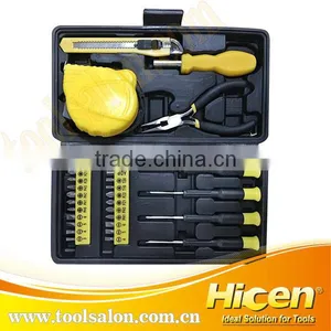 10PCS Hand Tool Set With Tape Measure & Knife thumbnail-1