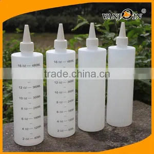 16oz Plastic Liquid Detergent Bottle Plastic Squeeze Bottles thumbnail-1