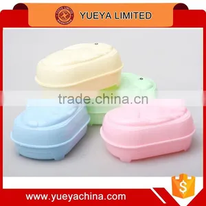 Cute Colorful Cartoon Soap Box Case Candy Colors Soap Container thumbnail-3