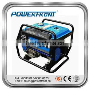 50hz 60hz 420cc Air Cooled 6.5kw 15hp Portable Gasoline Generator for Sale thumbnail-2