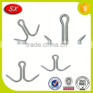Custom Meat Hook Refrigerator Truck Double Stainless Steel Trolley Hooks thumbnail-1