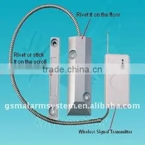 Wireless Magnetic Door Sensor Contact SDM-100 Wireless Mental Rolling Door Magnetic Contact Wireless Rolling Door Sensor thumbnail-1