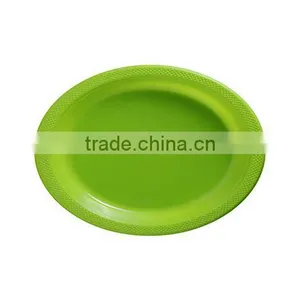 7" Inch Disposable PS Colorful Plastic Plates Party Tray thumbnail-4
