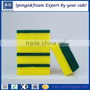 China Factory Wholesale Cleaning Sponge With Scouring Pad for Kitchen thumbnail-1