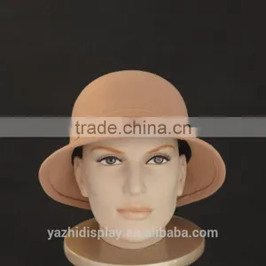 Realistic Female Wig Making Head Mannequin and for Hat Display thumbnail-4