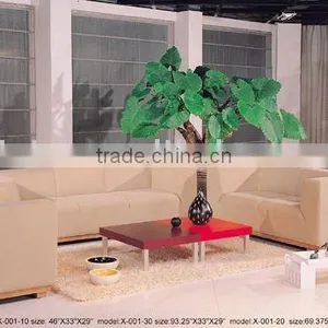 High Quality Modern Style Genuine Leather Sofa Set. American Style Leather Sofa Set. Chesterfield Sofa in Genuine Leather B48134 thumbnail-1