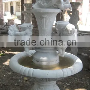 Outdoor Garden Angel Water Fountains thumbnail-2