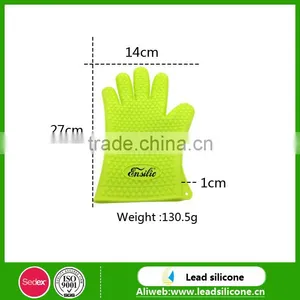 Microwave Oven Heat-resistant Silicone Gloves Silicone Insulated Gloves thumbnail-4