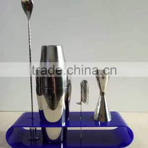 Stainless Steel Metal Acrylic Plastic Set Barware Gifts thumbnail-1