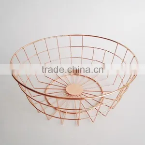 Jiangmen Factory Fashion Design Storage Metal Wire Fruit Basket Hanging Wire Fruit Basket thumbnail-6