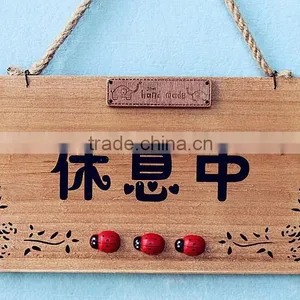 New Design Handmade Wooden Doorplate/indicator thumbnail-1