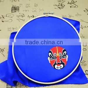 New Products Eco Friendly Circle Round Bamboo Embroidery Frames Loop Embroidery Hoop for Promotional Gifts Made in China thumbnail-1