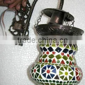 Antique Indian Glass Lamps/unique Decorative Lamps thumbnail-1