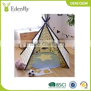 2017 Teepee Tent Children Kids Play House Tent Manufacturer thumbnail-1