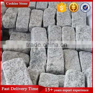 Tumbled + Nature Face Granite Paving Stone, G623 Granite Cobble Stone thumbnail-5