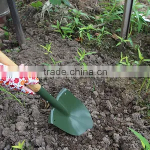 Comfortble Agriculture Farming Wooden Handle Garden Mini Digger Sonw Shovel for Garden thumbnail-4