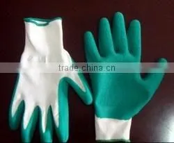 10G Seamless Cotton Line, Palm Coated LATEX Glove thumbnail-1