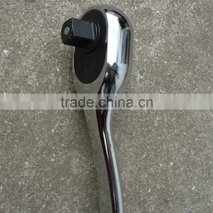 High Quality CR-V Steel Ratchet Wrench With Double Colors TPR Handle thumbnail-4