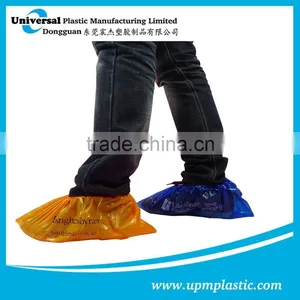 One Time Use Plastic LDPE Shoe Cover With Rubber Band thumbnail-1