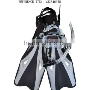 Pofessional Silicone Dive Equipment Set Free Fins thumbnail-1