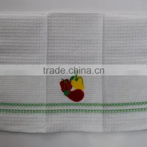 Promotional 100% Cotton Plain Coloured Tea Towel ,cheap Bulk Dish Towel /kitchen Towel thumbnail-5