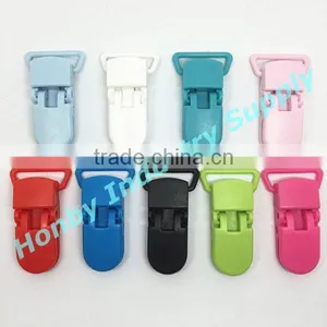 Assorted Colored Plastic Pacifier Clip thumbnail-1