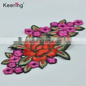 Sewing Wholesale Embroidery Patches Cloth Decoration Applique Patch for Diy Clothing thumbnail-1