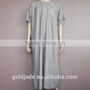 Muslim Clothing Kaftan Dubai With High Quality Dubai Fashion Kaftan Plain White Abaya thumbnail-6