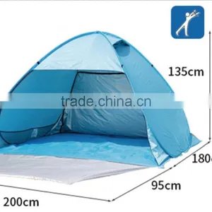 Quick Automatic Opening Beach Tent Sun Shelter UV-protective Tent Shade Light Weight Pop up Open for Outdoor Camping thumbnail-2
