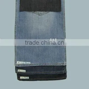 100%cotton 11.5oz Cross Hatch Slub Denim Fabric All Denim Jeans thumbnail-1