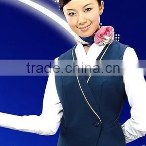 Airline Uniform for Women, Bespoke Uniform,High Quality Bespoke Tailor Mans Suits thumbnail-1