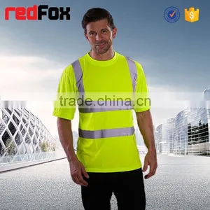 T-shirts Child School Way Use Safety T-shirt High Visibility Safety Green T-shirt thumbnail-3