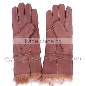 CX-A-59C Finger Protectors Real Sheep Leather Gloves Wholesale thumbnail-4