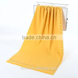 Womens Winter Cashmere Shawl Scarf Basic Long Warm Fashion Scarves & Wraps Lady Casual Pearl Wraps Scarves Woman thumbnail-3