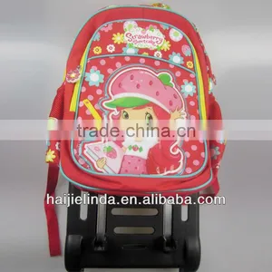 2014 8 Years Child School Bag School Bag With Stair Climbing Wheels thumbnail-1